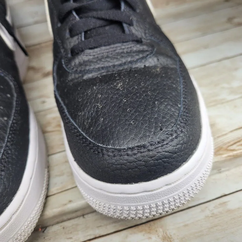 Nike Air Force 1 LV Men's size 9 Black White low top Athletic Shoes - Picture 9 of 16